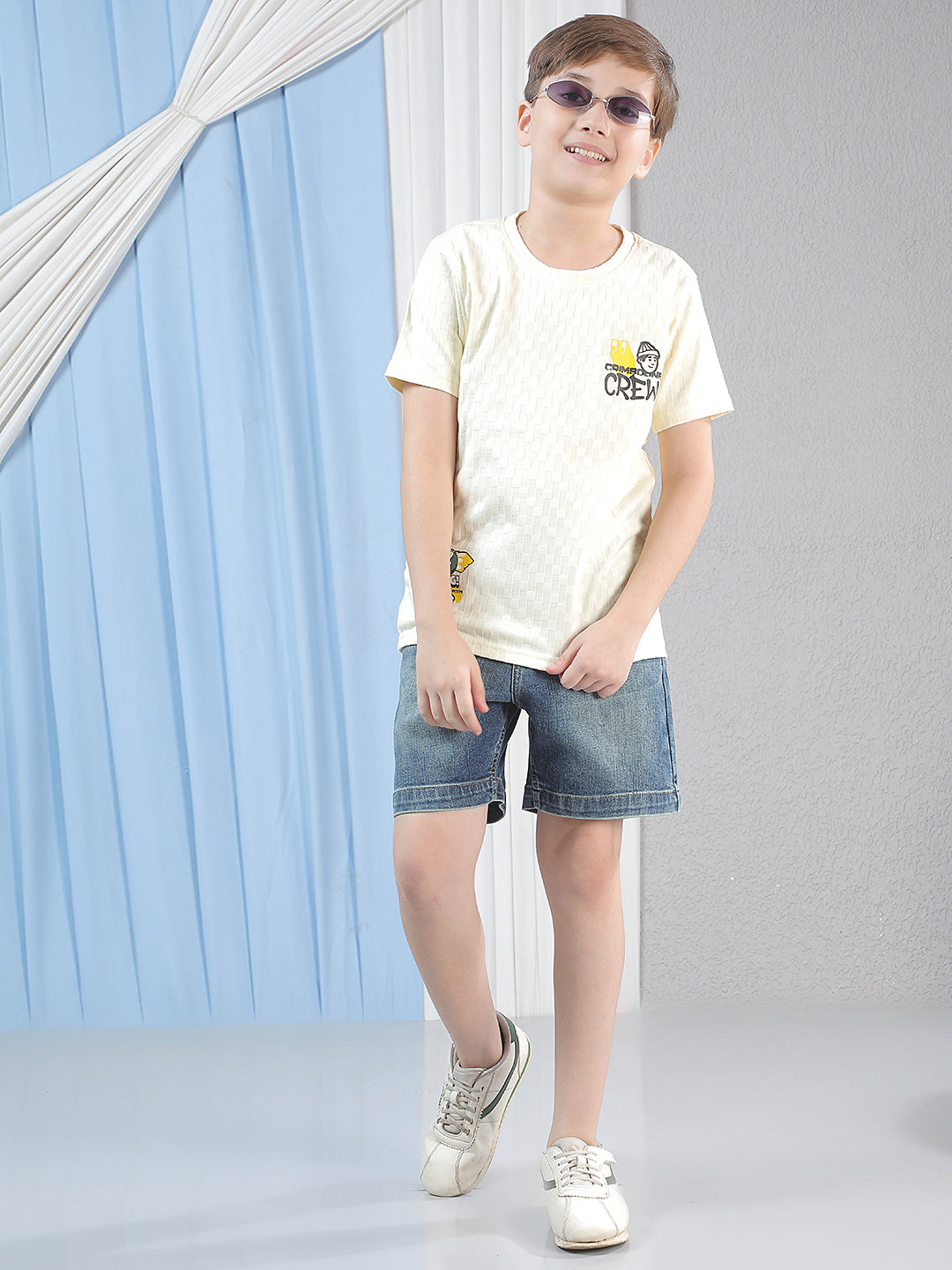 Urban Cobalt Blue Longline Shorts