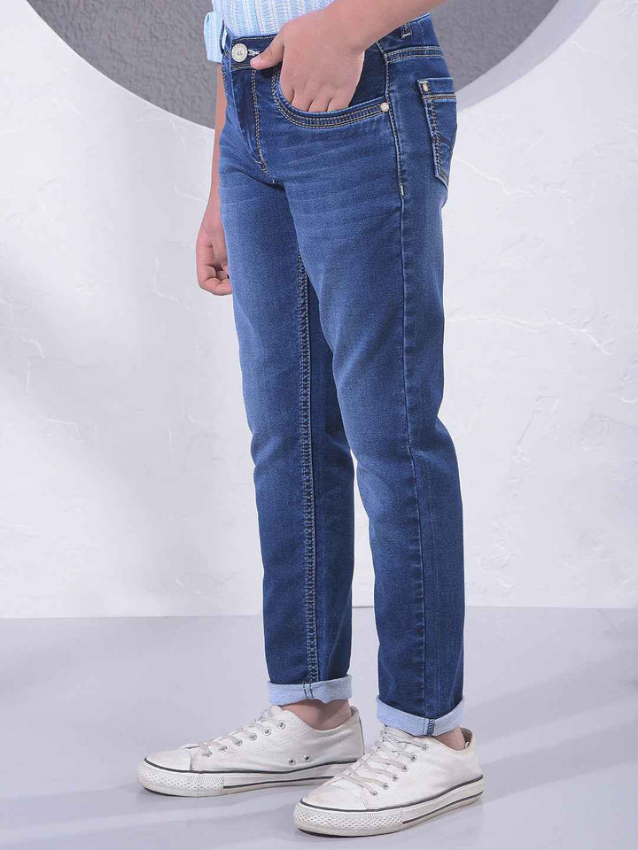Sleek Indigo Street Jeans