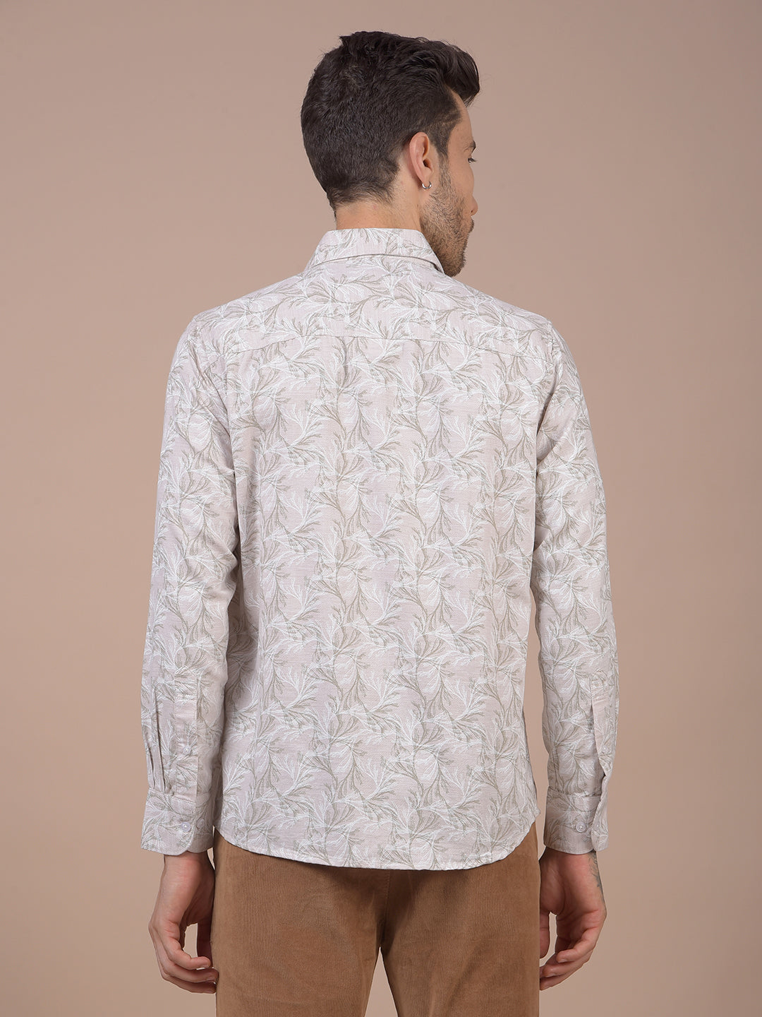 Pink Floral Print Shirt