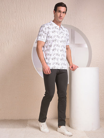Classic Monochrome Grey Trousers