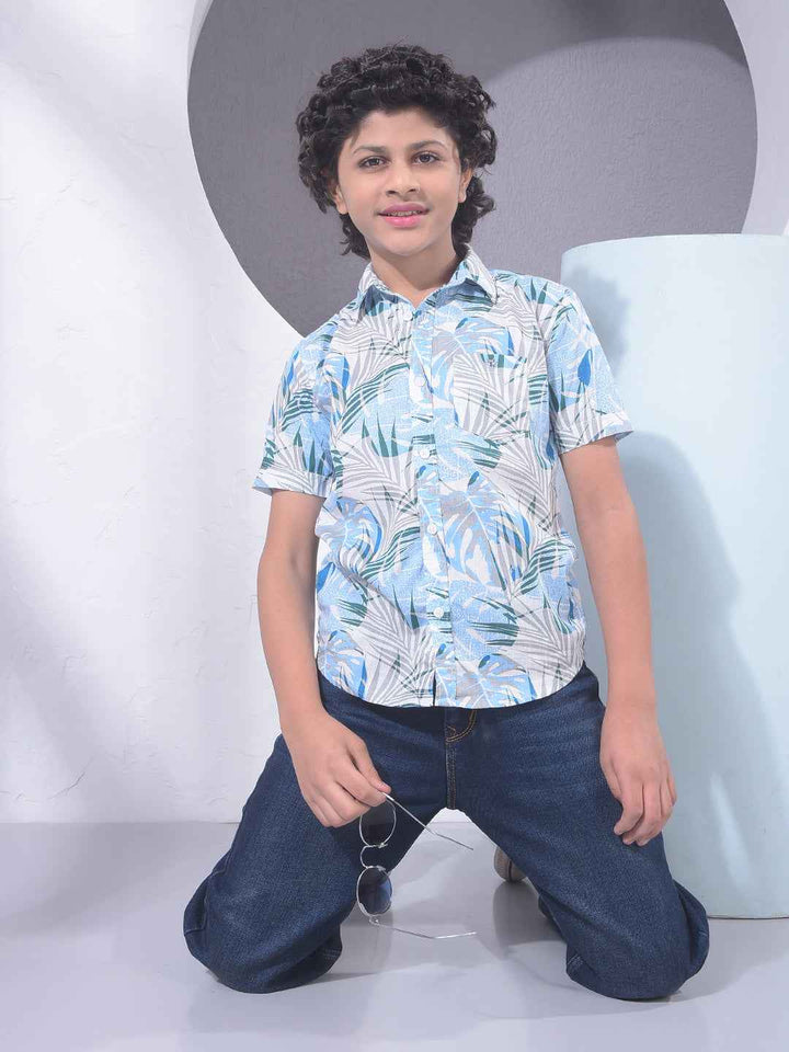 Ocean Blue Relaxed Baggy Jeans