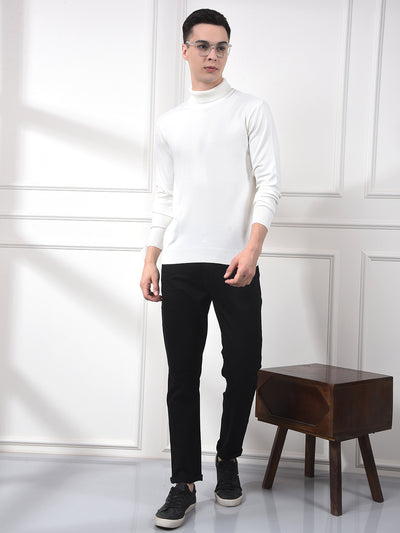 White Turtle Neck Sweater