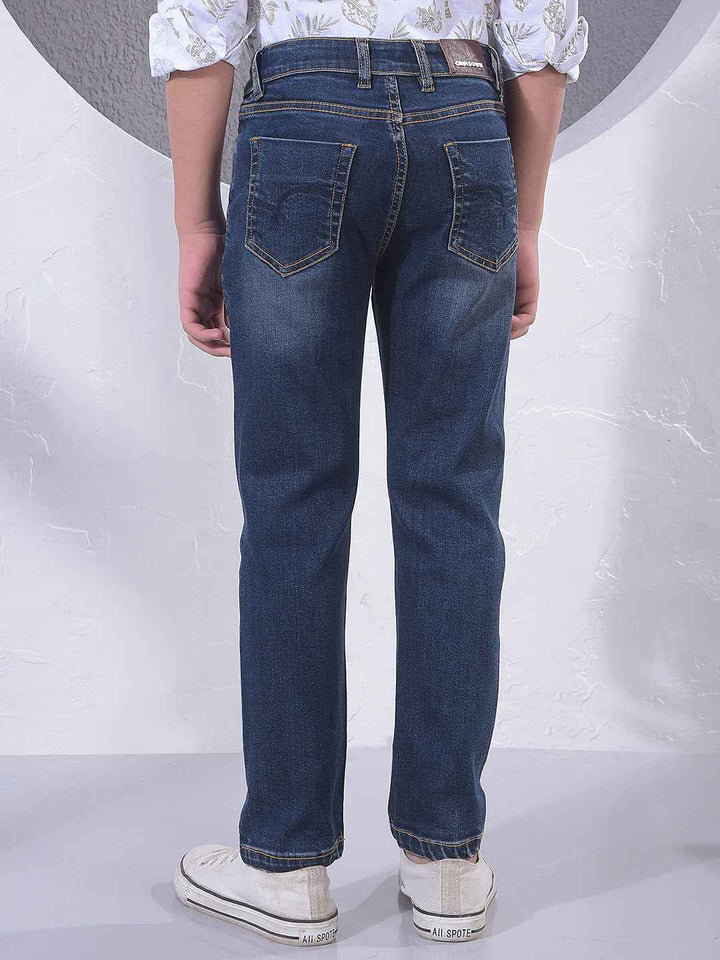 Indigo Blue Refined Street Jeans