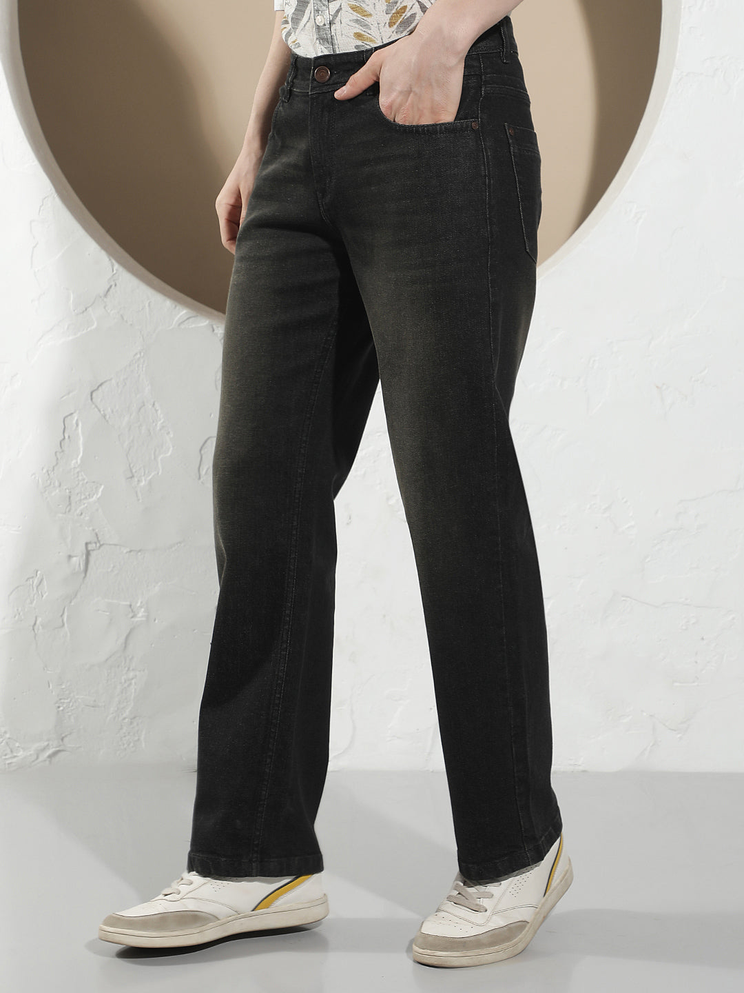 Shadow Black Baggy Jeans