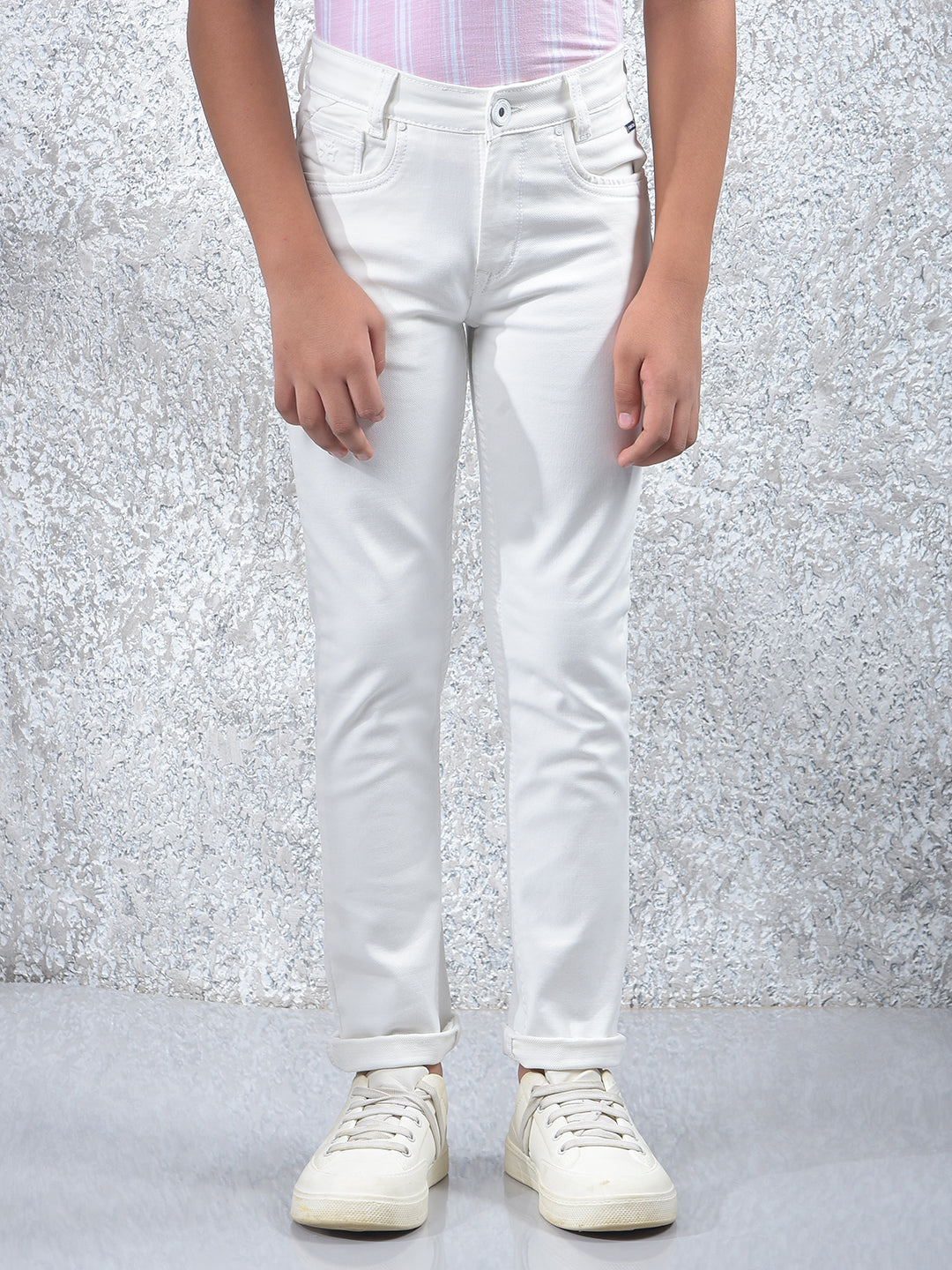 Vivid White Slim Fit Jeans