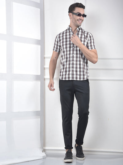 Modern Edge Black Trousers