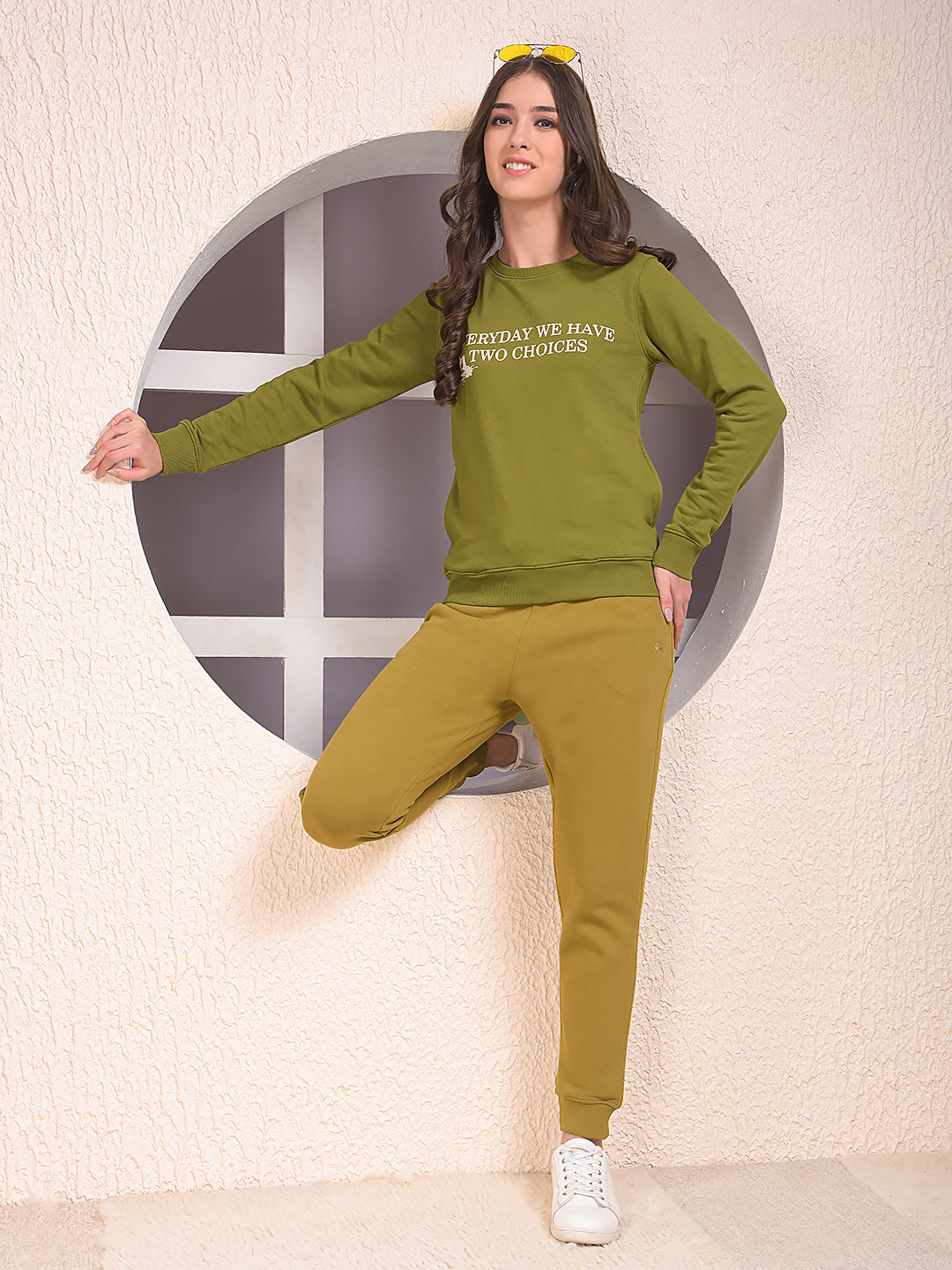 Comfy Olive Fleece Joggers