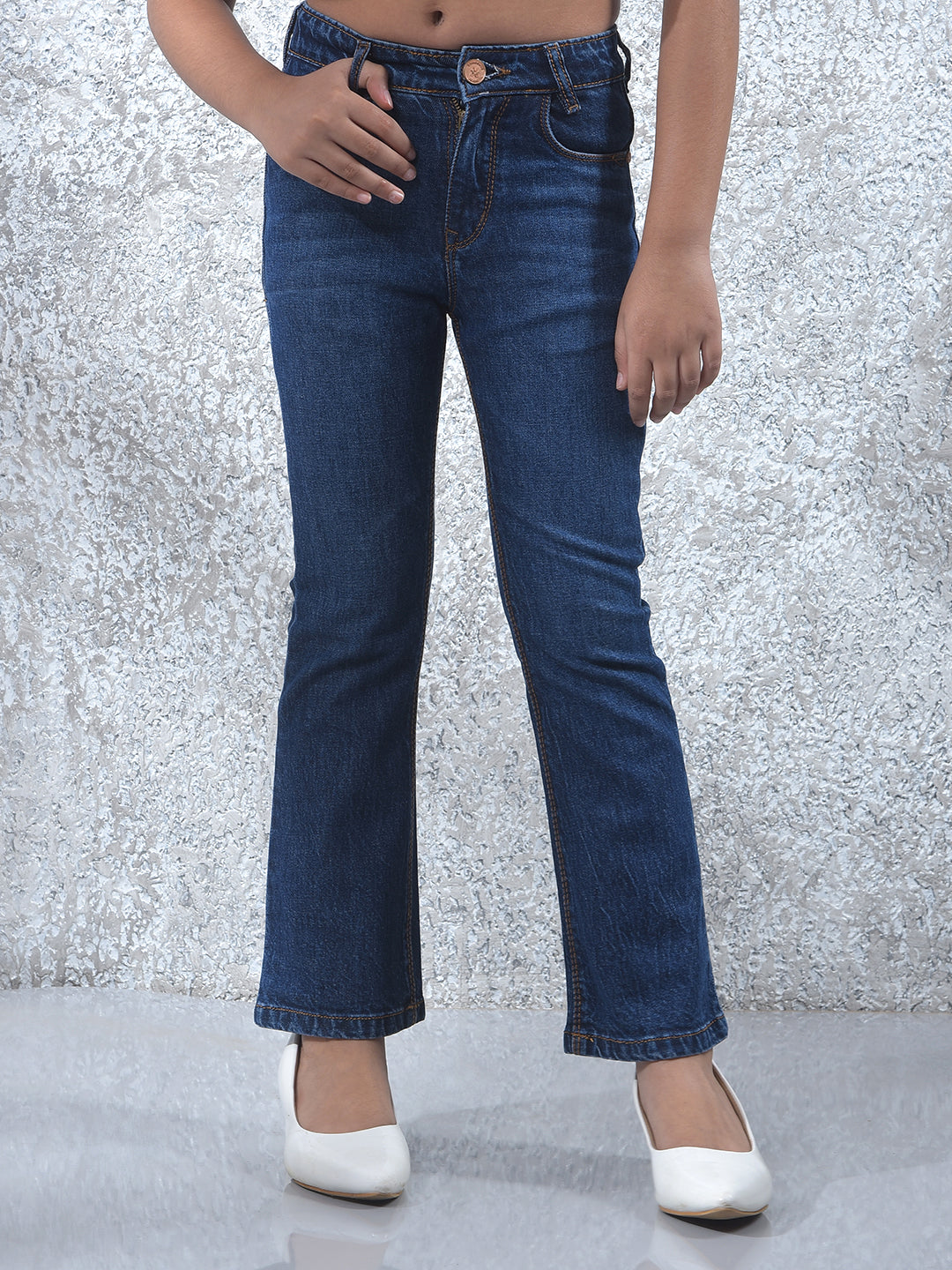Luxe / Luxury Blue Bootcut Jeans