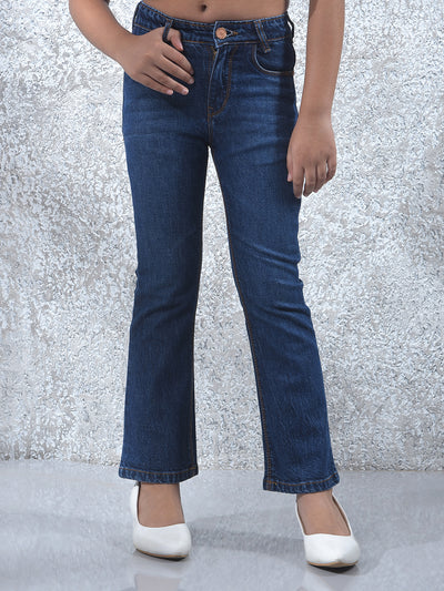 Luxe / Luxury Blue Bootcut Jeans