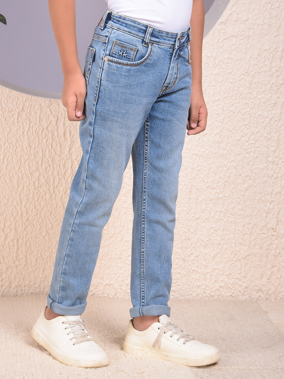 Luxe Light Blue Light Wash Jeans