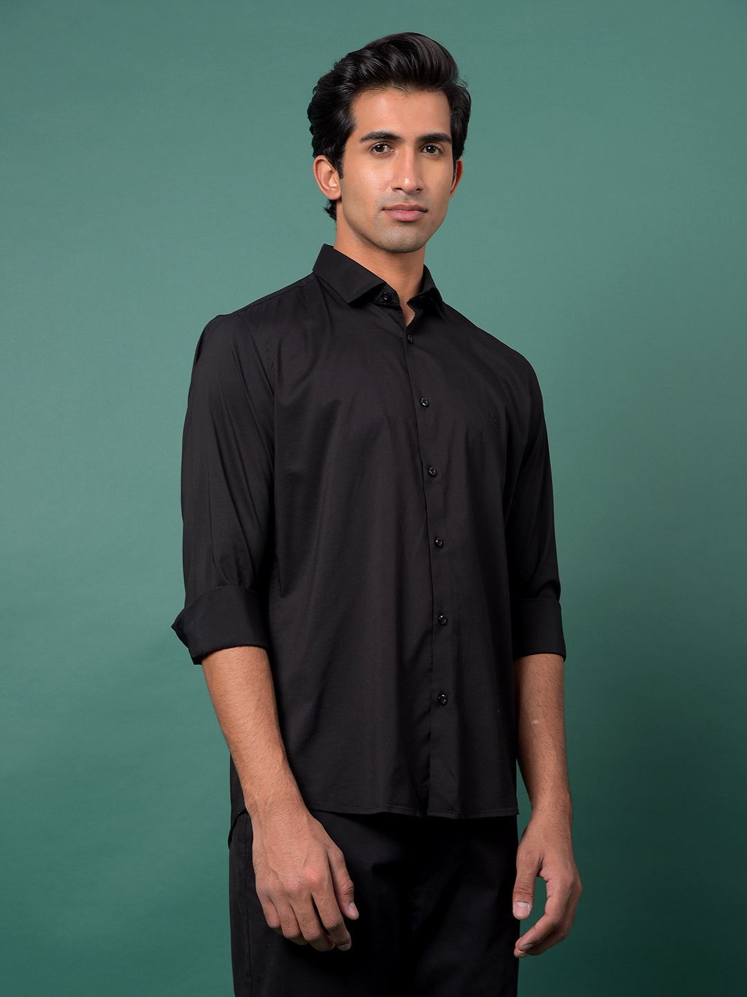 Chic Noir Black Shirt