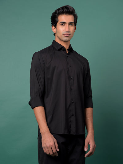 Chic Noir Black Shirt