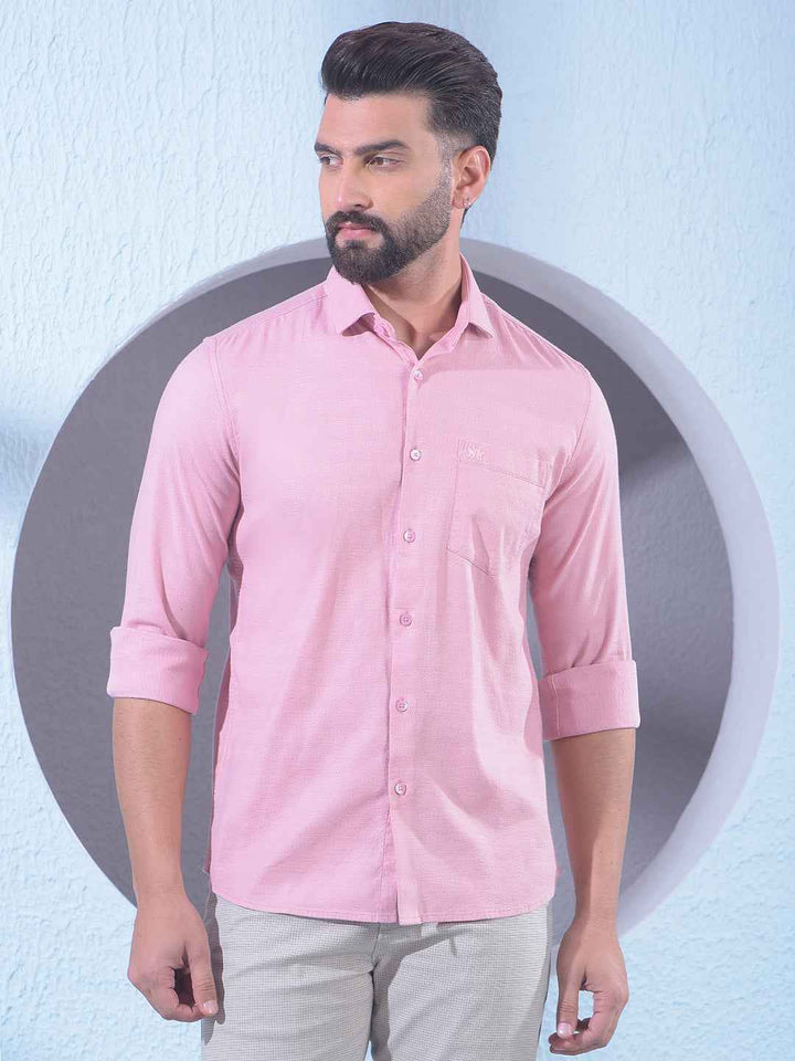 Vibrant Peach Shirt
