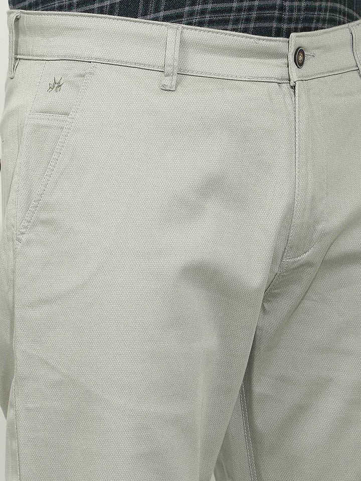 Green Straight Trousers