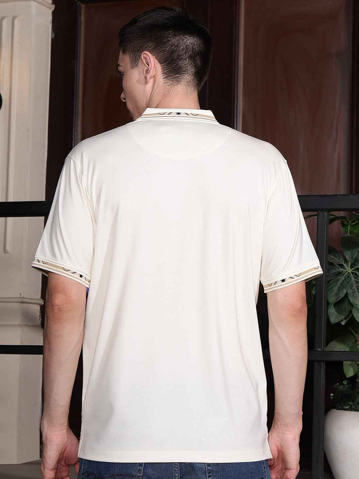 Classic White Casual Polo T-Shirt