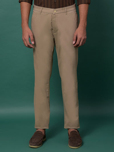 Fashion-Forward Khaki Trousers