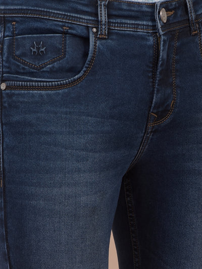 Blue Straight Jeans