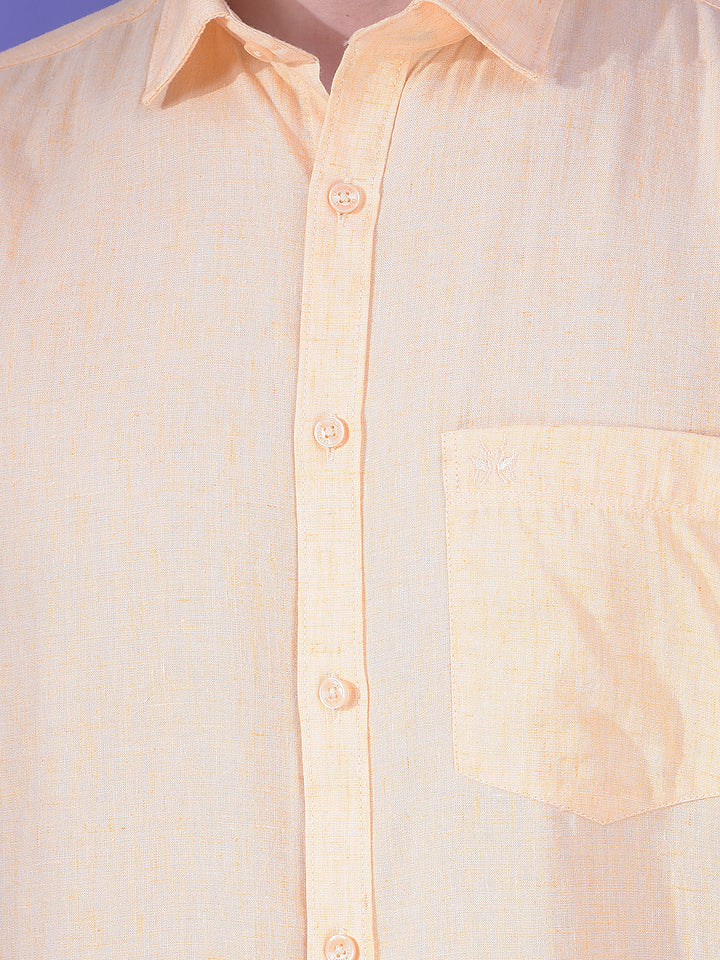 Butter Breeze Yellow Linen Shirt