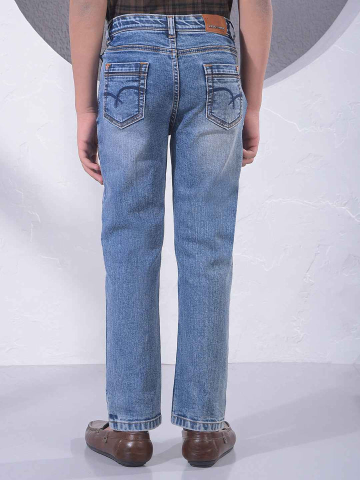 Refined Blue Modern Jeans