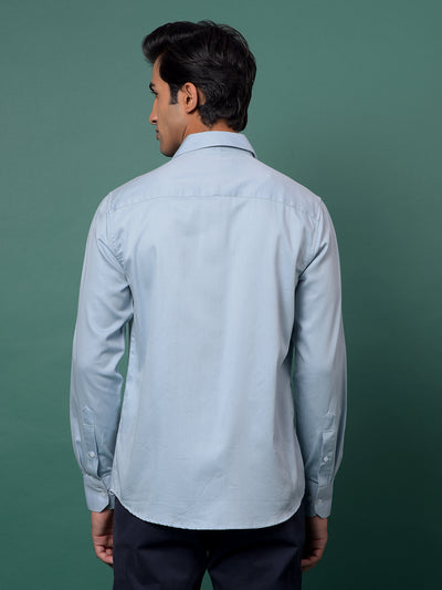Edgy Blue Shirt