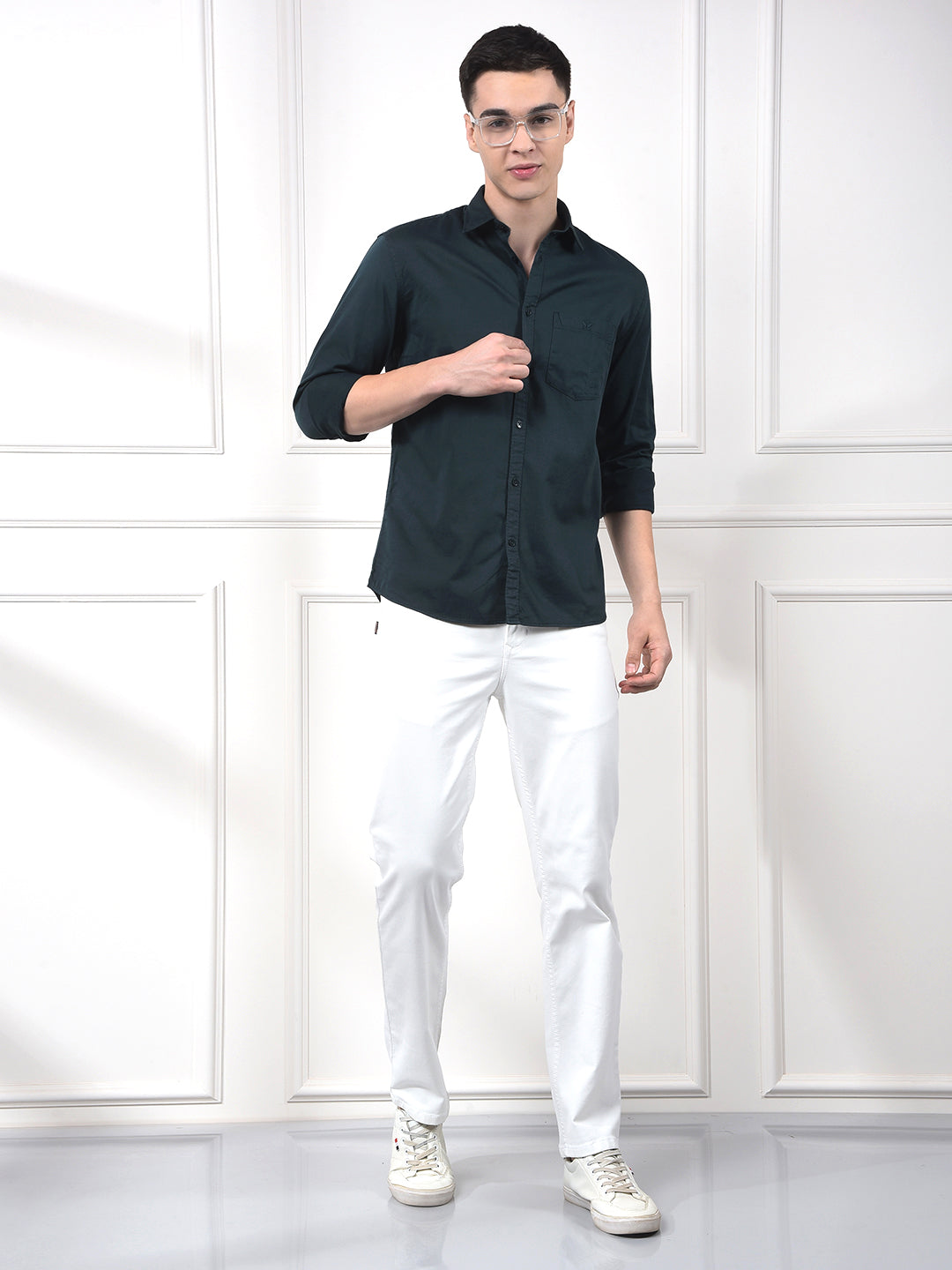 Mint Green Relaxed Fit Shirt