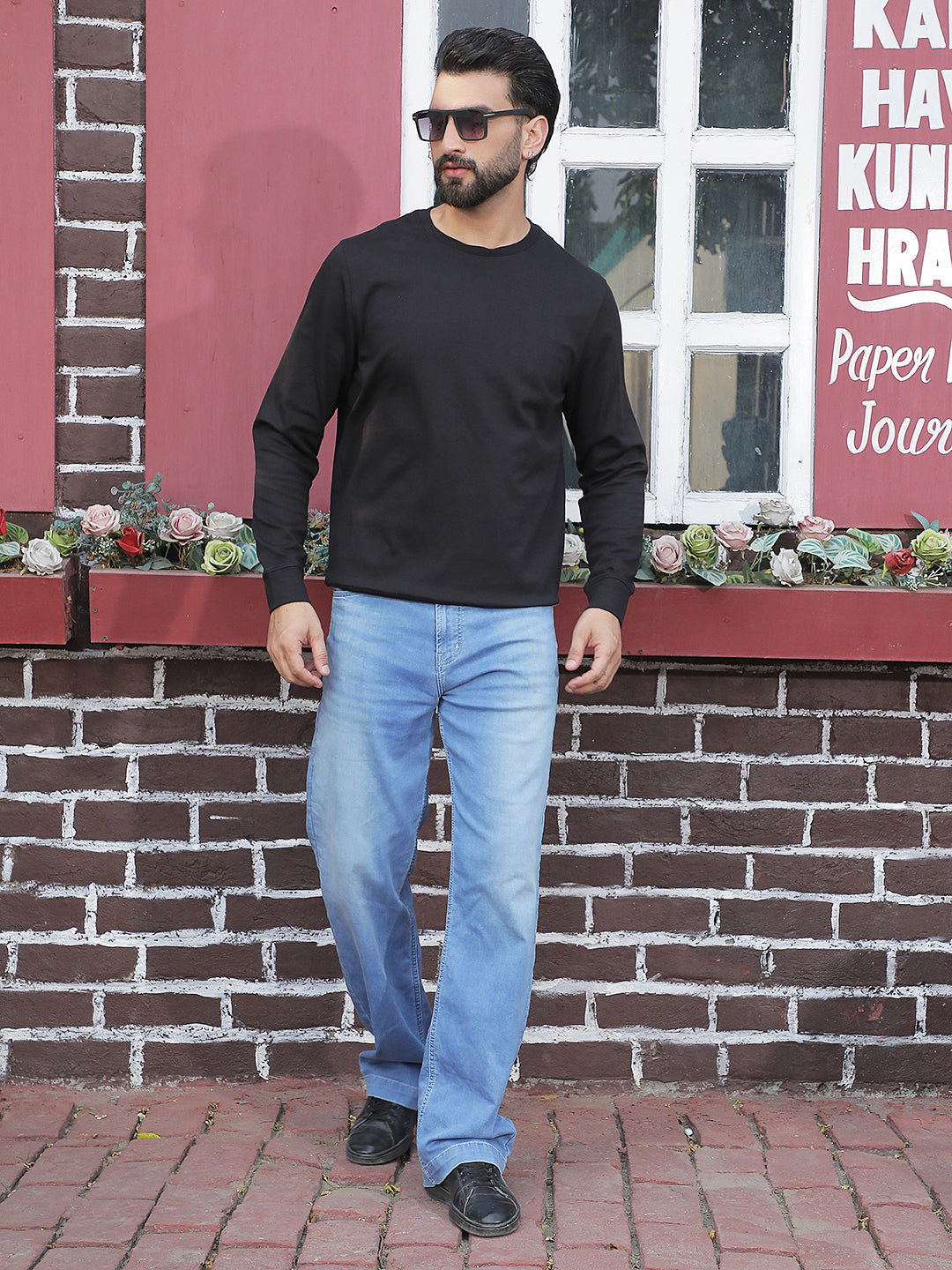 Modern Stealth Black Sweatshirt