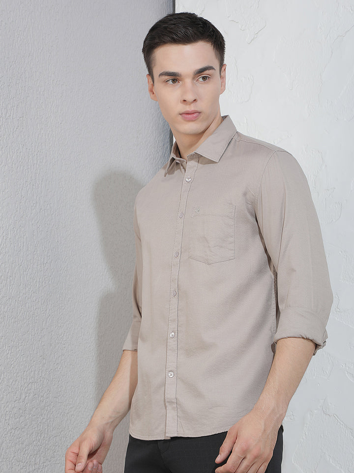 Safari Tan Khaki Shirt