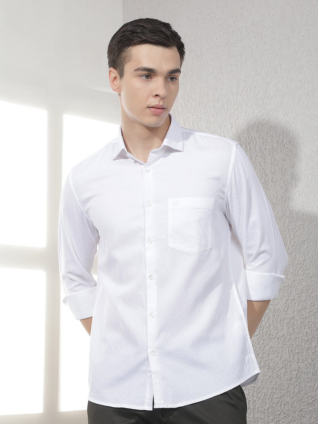 Breeze Cotton White Shirt