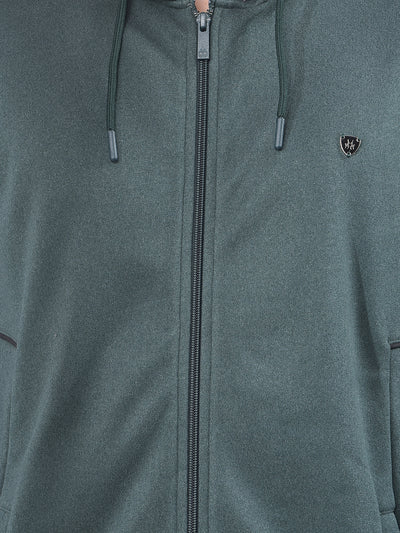 Green Reversible Sweatshirt