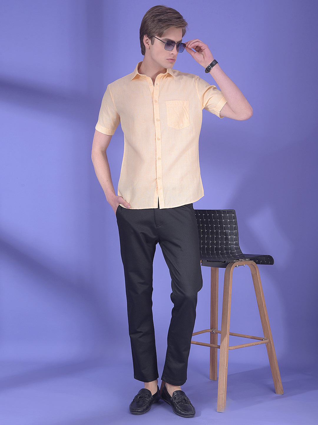 Black Knitted Trousers