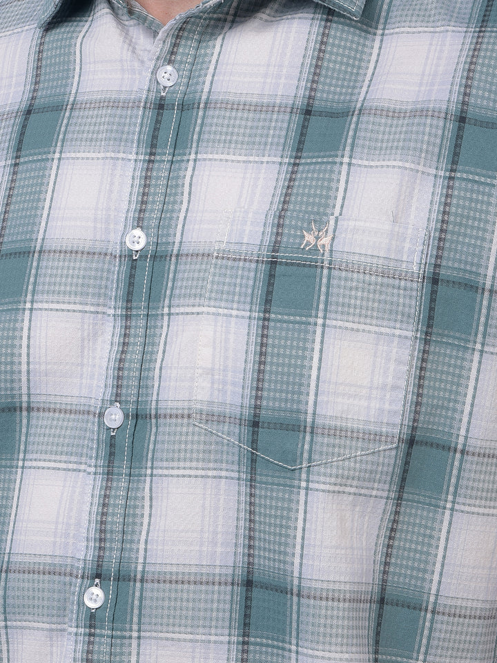Green Checked Shirt