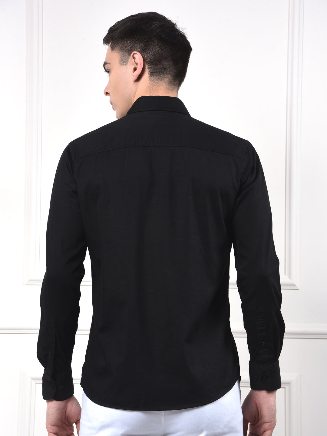 Shadow Black Formal Shirt
