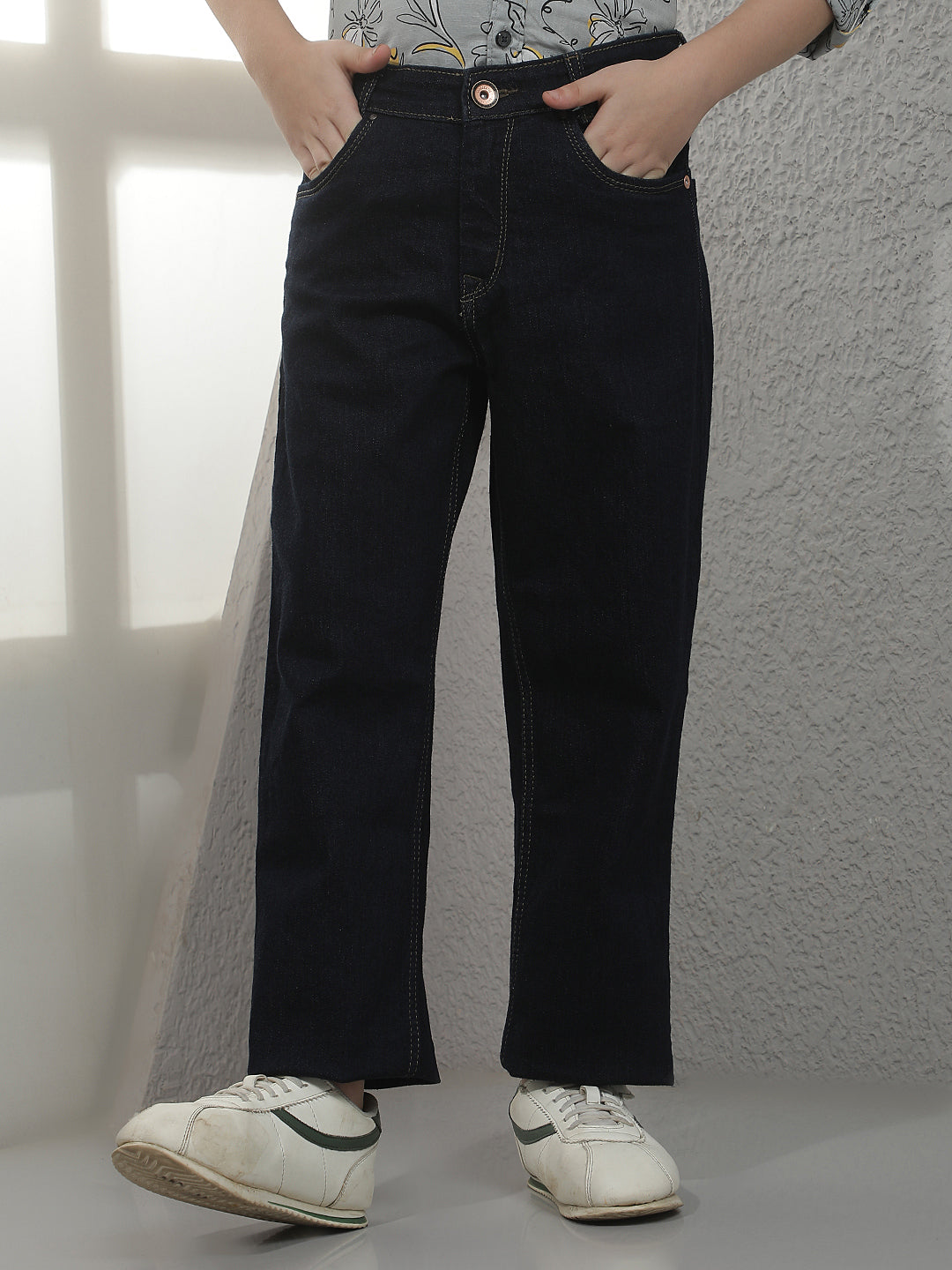 Classic Indigo Blue Jeans