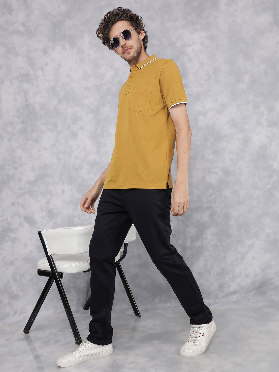 Blue Tshirt-Men T-shirts-Crimsoune Club