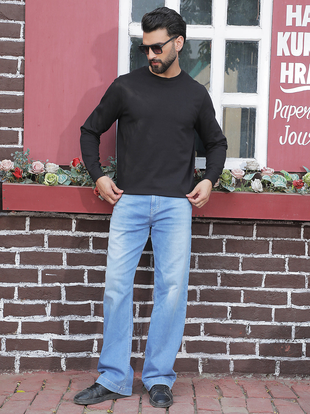 Modern Stealth Black Sweatshirt