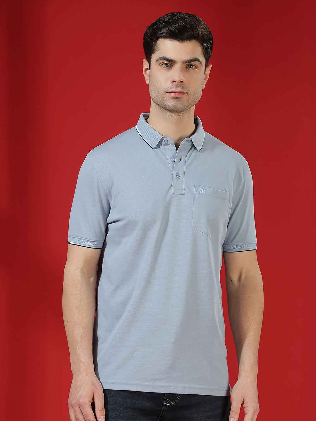 Ocean Blue Classic Polo T-Shirt
