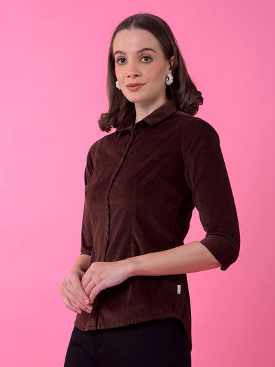 Modern Brown Shirt