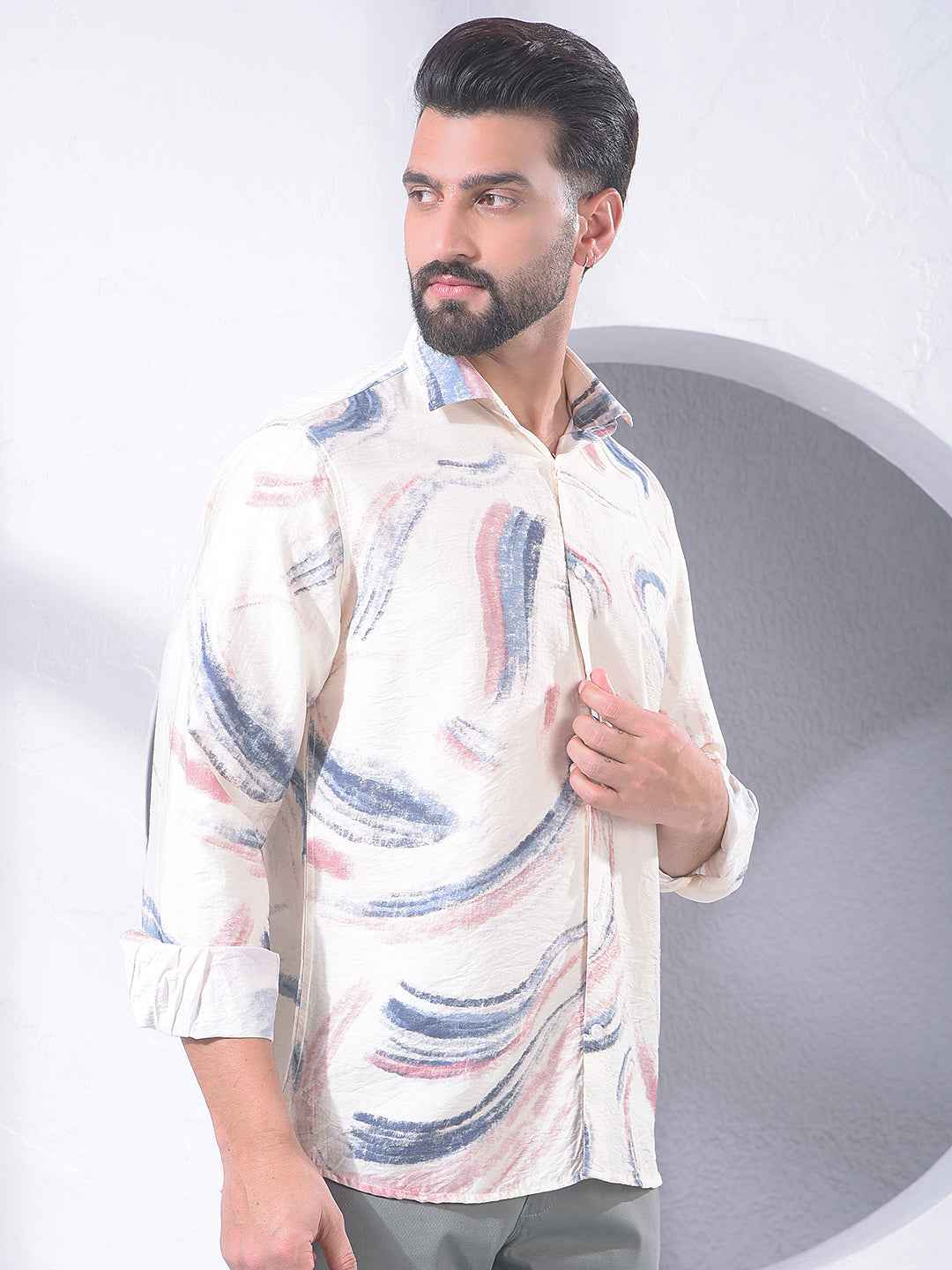 Multi-Color Printed Shirt