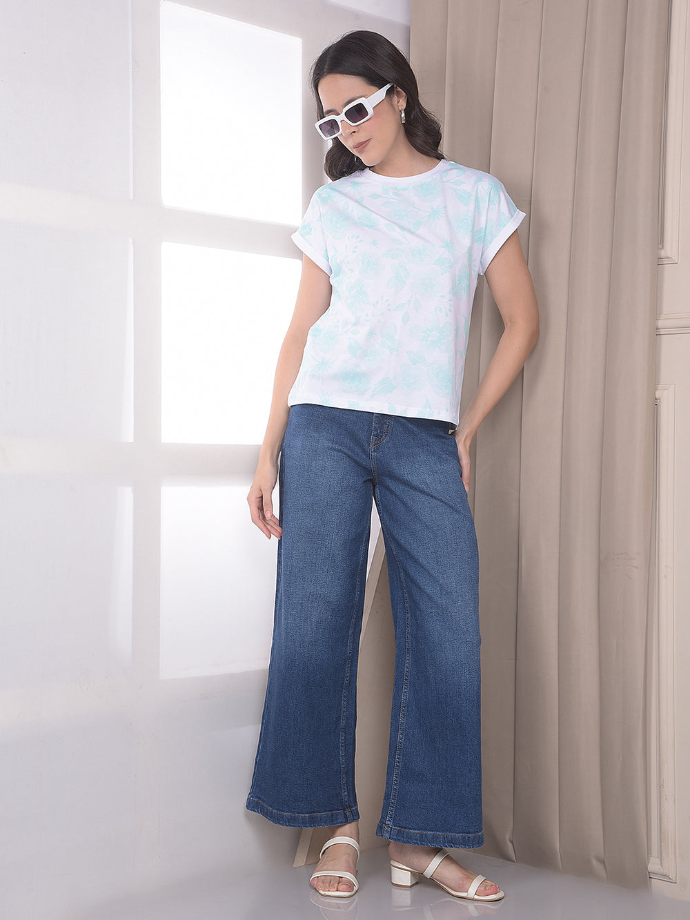 Blue Loose Fit Jeans