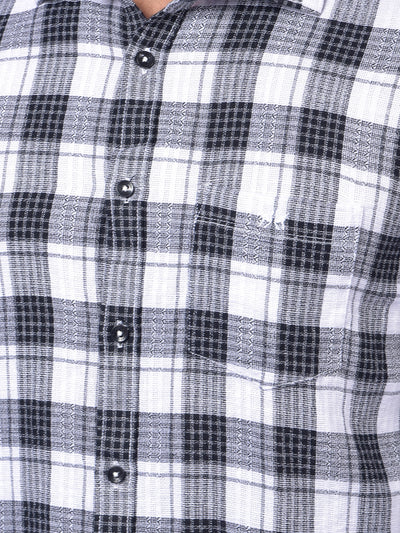Black Checked Shirt