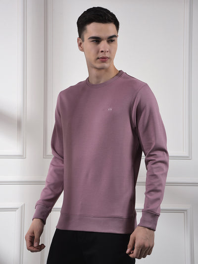 Pink Typographic Print Sweatshirt