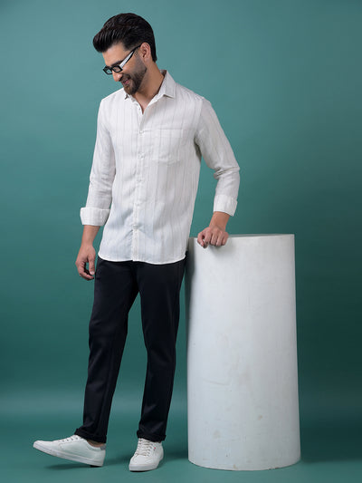 Modern Edge Black Trousers