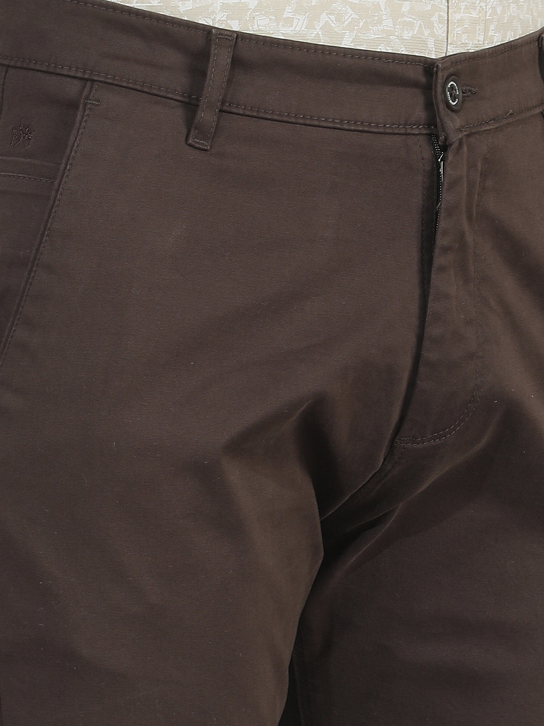 Walnut Wood Brown Trousers