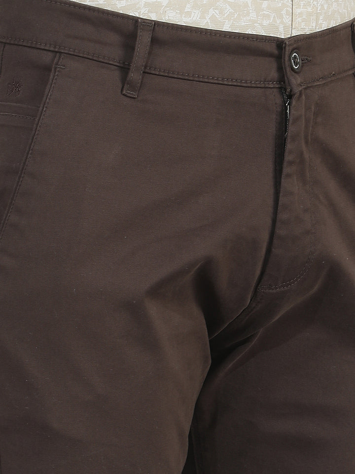 Walnut Wood Brown Trousers