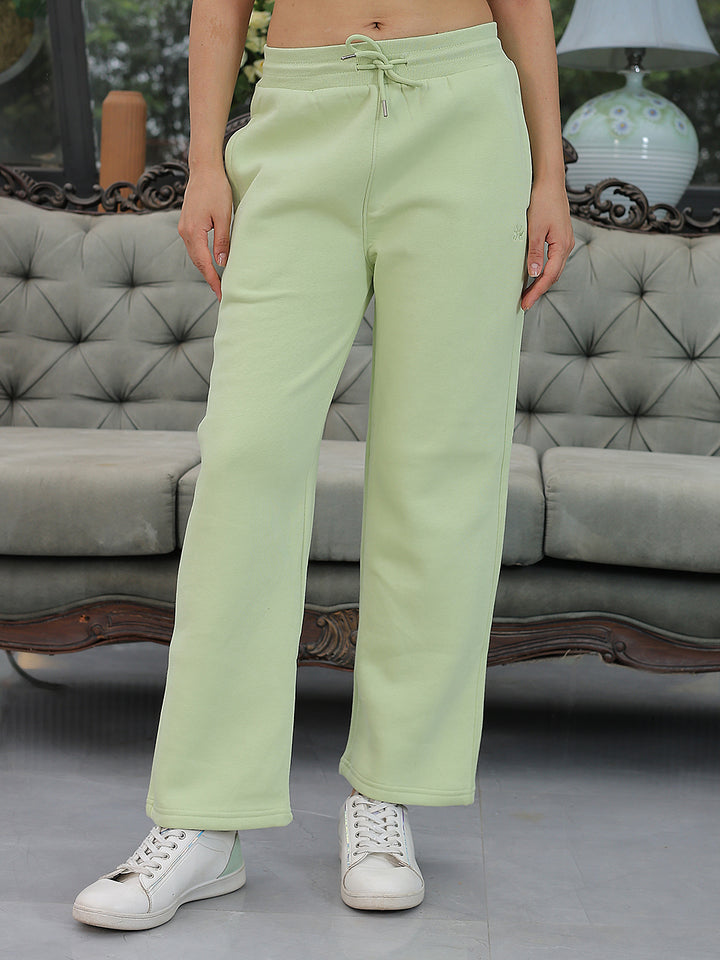 Relaxed Leaf Green Trackpants