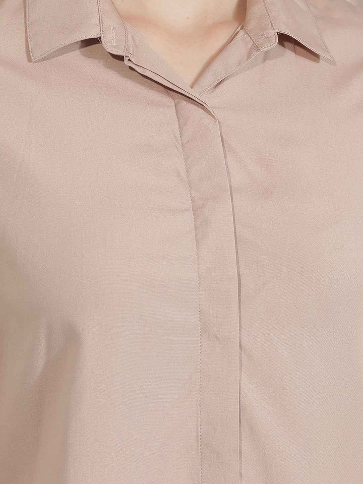 Neutral Beige Modal Comfort Top