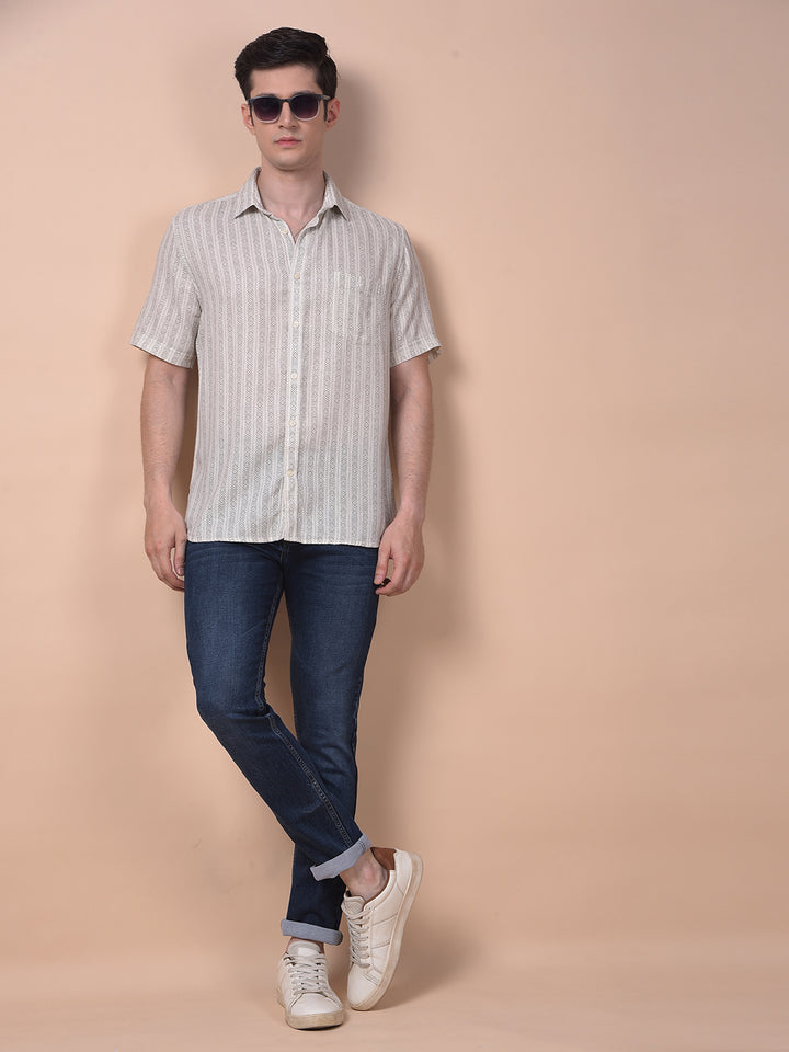 Tailored Trim Navy Blue Jeans