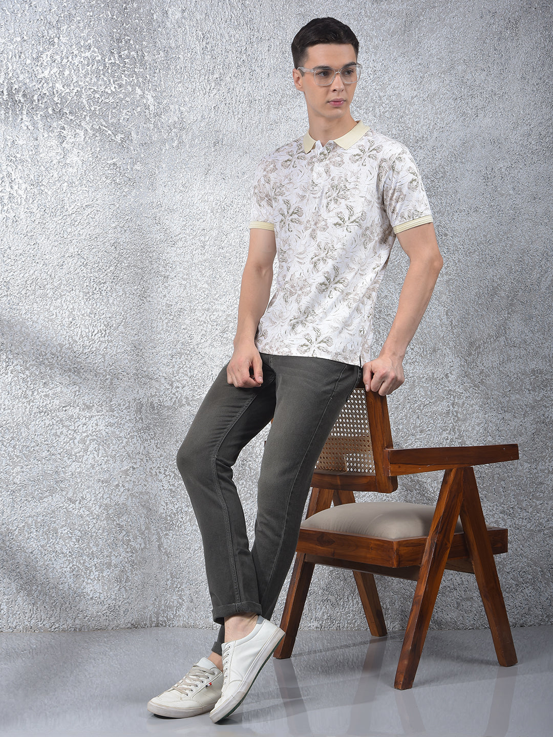Grey Jeans-Men Jeans-Crimsoune Club