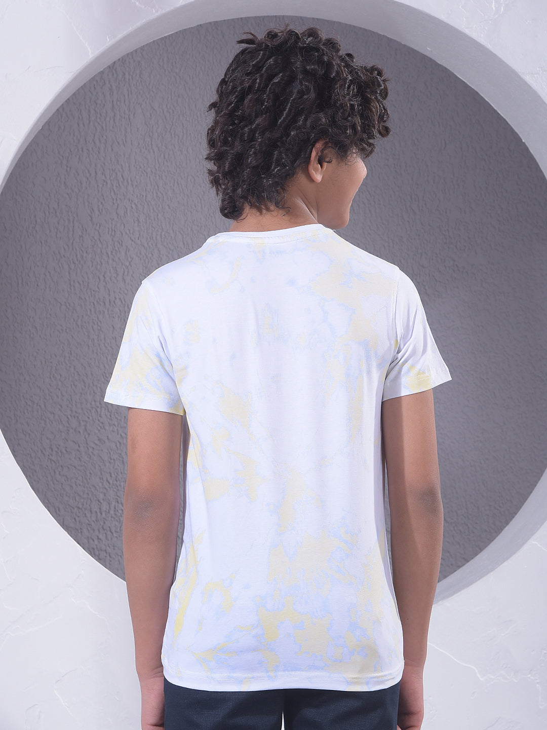 White Printed T-Shirt-Boys T-Shirts-Crimsoune Club