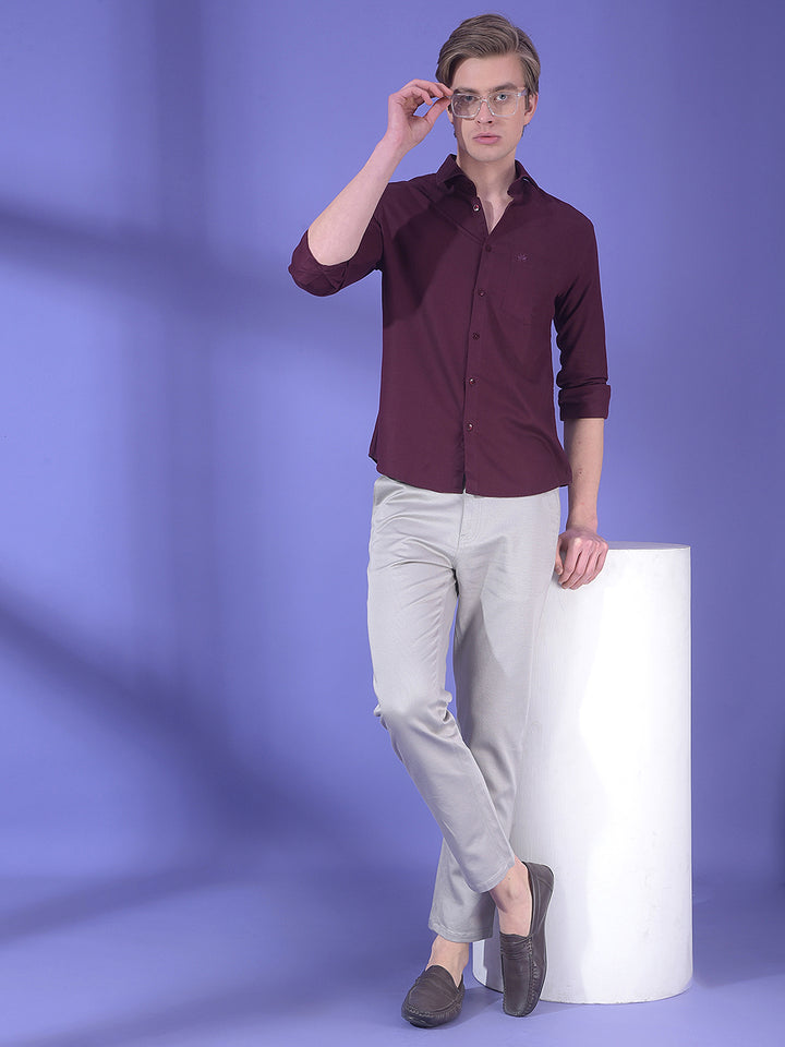 Burberry Wine Shirt